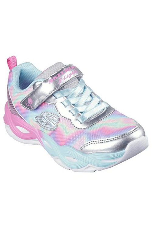 Skechers TWİSTY GLOW - SORBET SWİRL Gri Çocuk Günlük Ayakkabı - 3