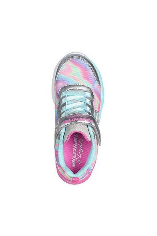 Skechers TWİSTY GLOW - SORBET SWİRL Gri Çocuk Günlük Ayakkabı - 4