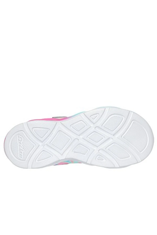 Skechers TWİSTY GLOW - SORBET SWİRL Gri Çocuk Günlük Ayakkabı - 5