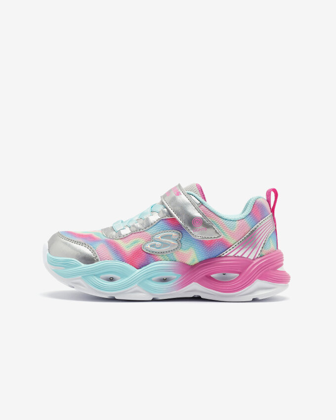Skechers TWİSTY GLOW - SORBET SWİRL Gri Çocuk Günlük Ayakkabı - 2
