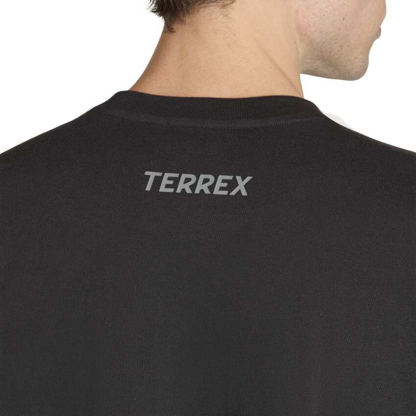 Adidas Terrex Rocks Logo Graphic Siyah Erkek Tshirt - 5