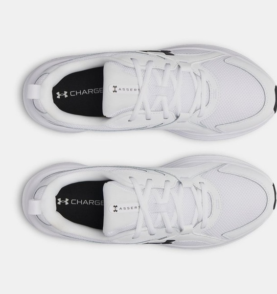 Under Armour UA Assert 11 Beyaz Erkek Koşu Ayakkabısı - 4