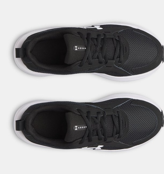 Under Armour Assert 11 Siyah Çocuk Günlük Ayakkabı - 4