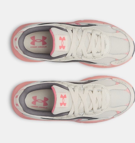 Under Armour UA GS Tech Runner Gri Çocuk Günlük Ayakkabı - 4