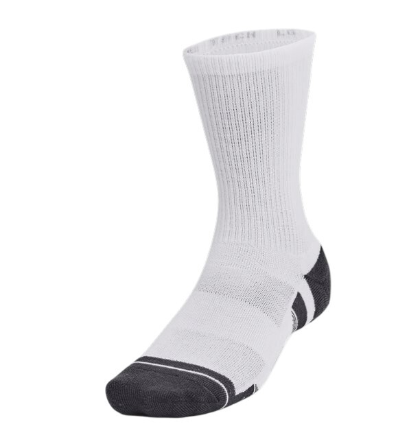 Under Armour UA Performance Tech 3pk Crew Beyaz Unisex Çorap - 1