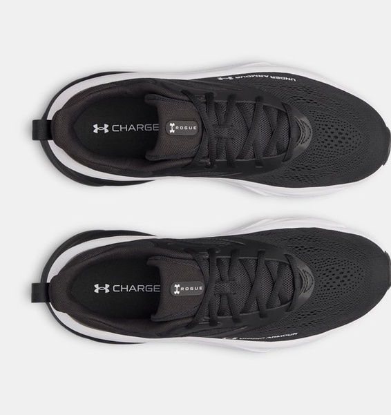 Under Armour UA Rogue 6 Siyah Erkek Koşu Ayakkabısı - 4