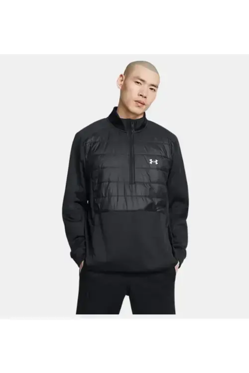 Under Armour Armour Fleece HZ Siyah Erkek Mont - 1