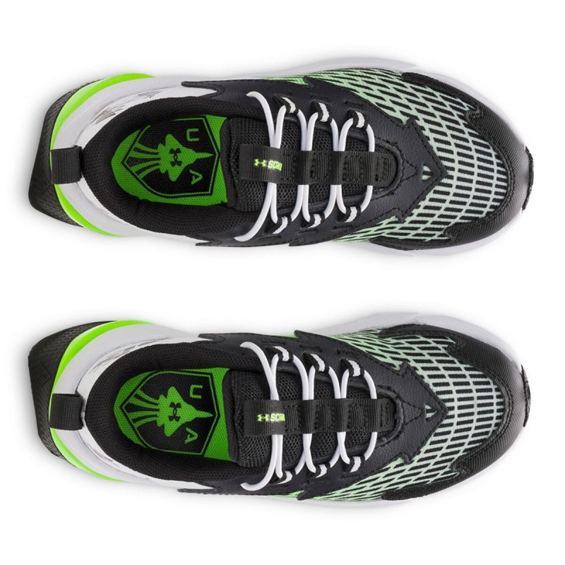 Under Armour BPS Scramjet 10 Beyaz Çocuk Günlük Ayakkabı - 4