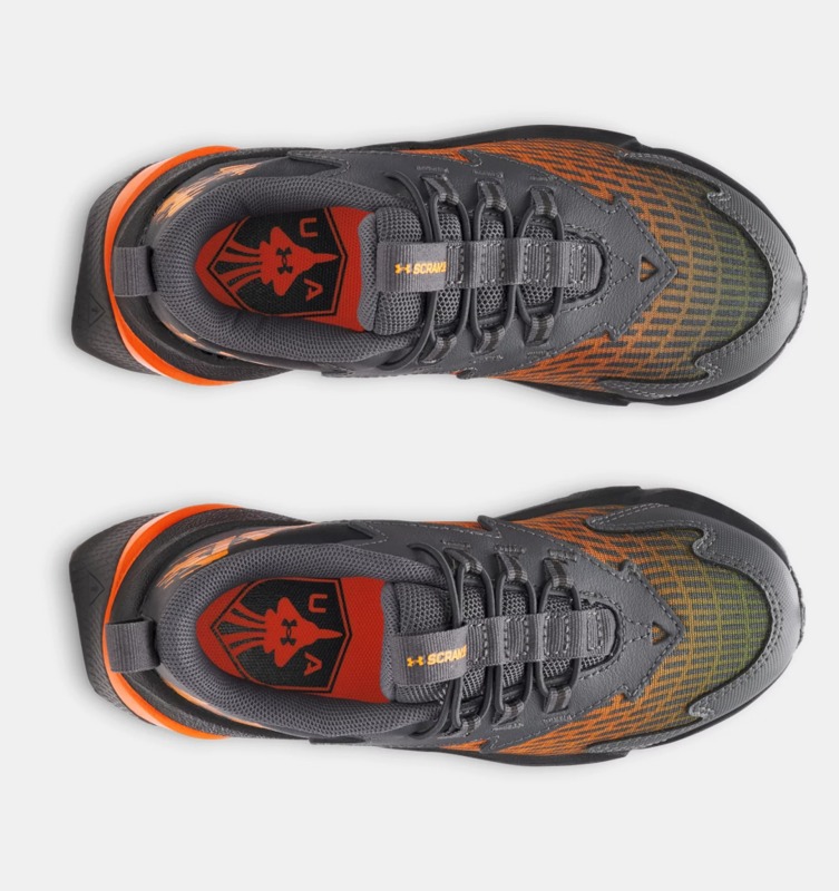 Under Armour BPS Scramjet 9 Antrasit Çocuk Günlük Ayakkabı - 3