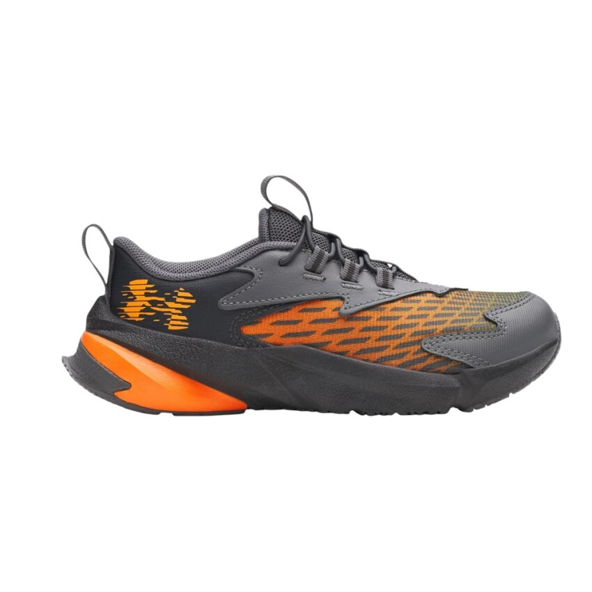 Under Armour BPS Scramjet 9 Antrasit Çocuk Günlük Ayakkabı - 1