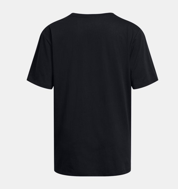 Under Armour Campus Oversize SS Siyah Kadın Tshirt - 4