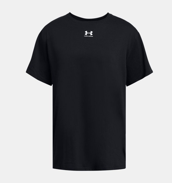 Under Armour Campus Oversize SS Siyah Kadın Tshirt - 3