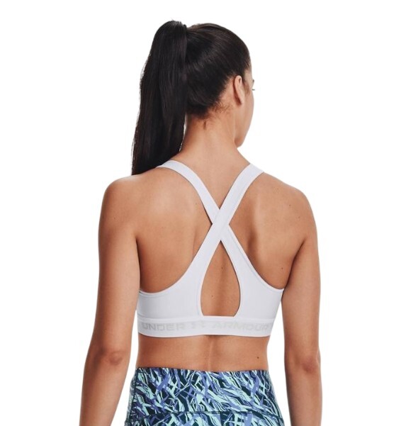 Under Armour Crossback Mid Beyaz Kadın Bra - 2