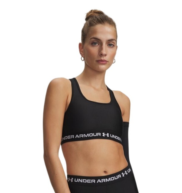 Under Armour Crossback Mid Bra Siyah Kadın Bra - 1