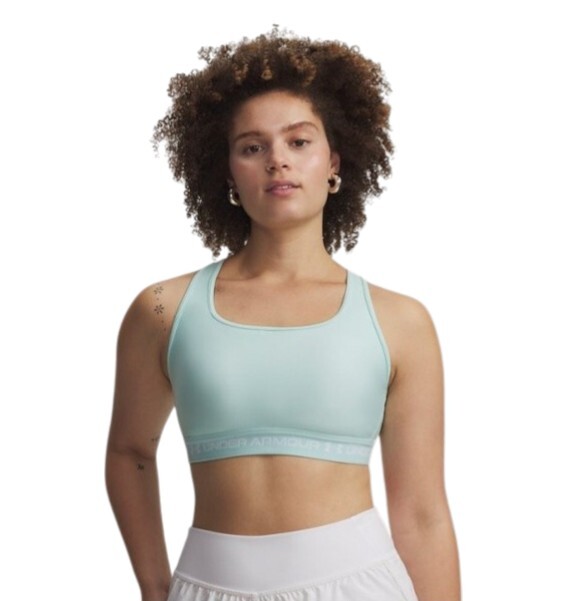 Under Armour Crossback Mid Yeşil Kadın Bra - 1