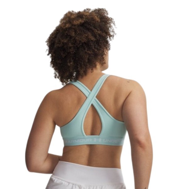 Under Armour Crossback Mid Yeşil Kadın Bra - 2