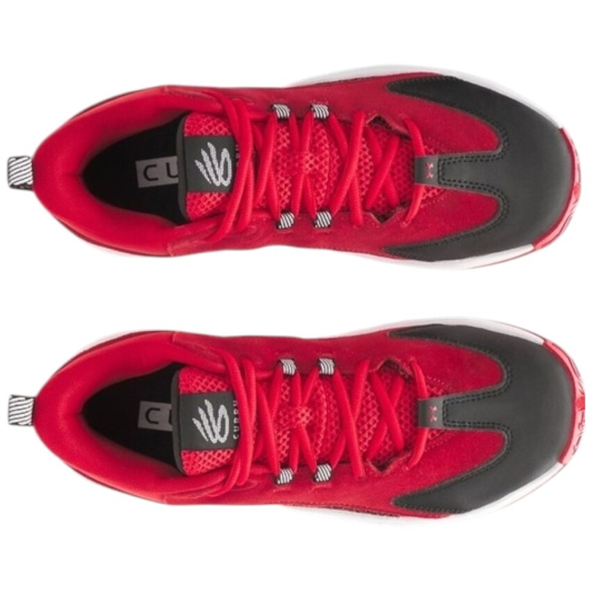 Under Armour CURRY 3Z 25 Suede Kırmızı Erkek Basketbol Ayakkabısı - 3