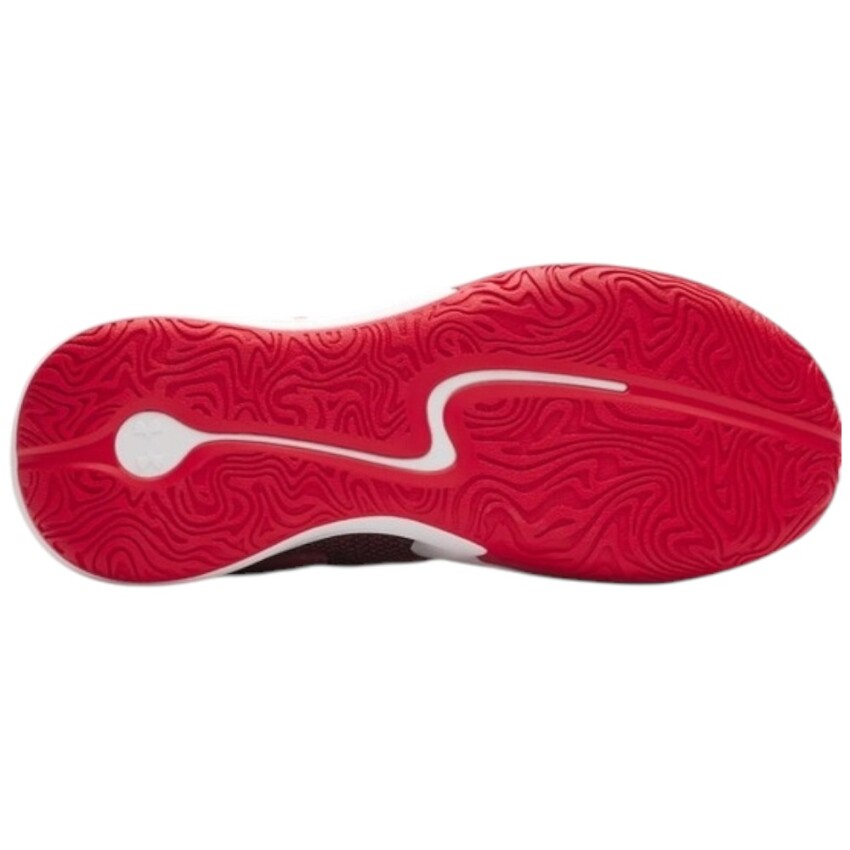 Under Armour Curry 3z 25 Suede Kırmızı Erkek Basketbol Ayakkabısı - 4