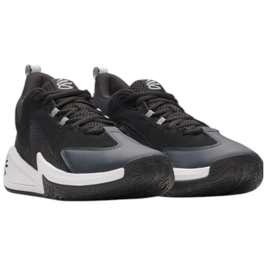 Under Armour Curry 3z 25 Suede Siyah Erkek Basketbol Ayakkabısı - 5