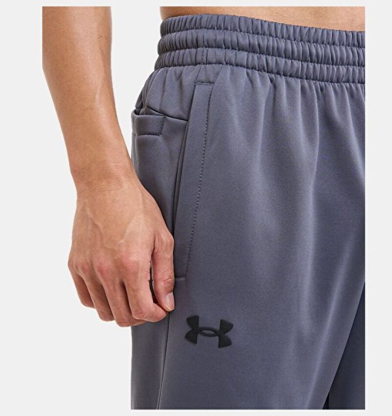 Under Armour Fleece 1/4 Zip Gri Erkek Eşofman Altı - 3