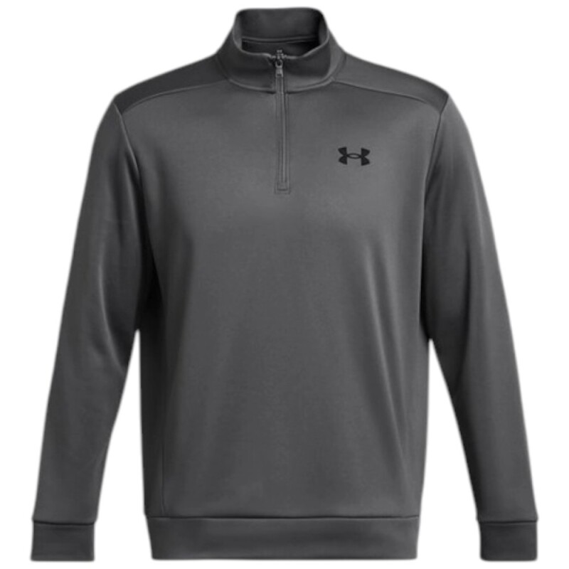 Under Armour Fleece 1/4 Zip Gri Erkek Sweatshirt - 4
