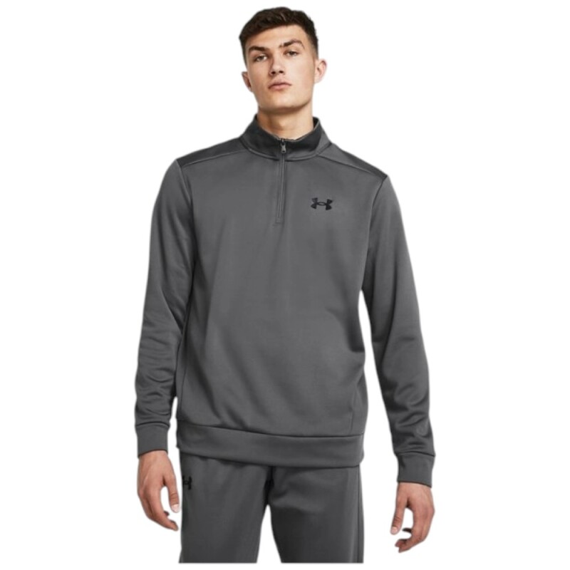 Under Armour Fleece 1/4 Zip Gri Erkek Sweatshirt - Under Armour
