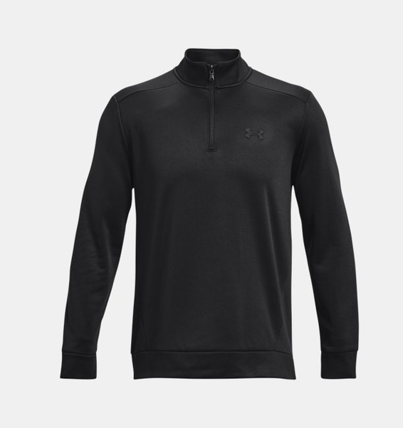 Under Armour Fleece 1/4 Zip Siyah Erkek Sweatshirt - 4