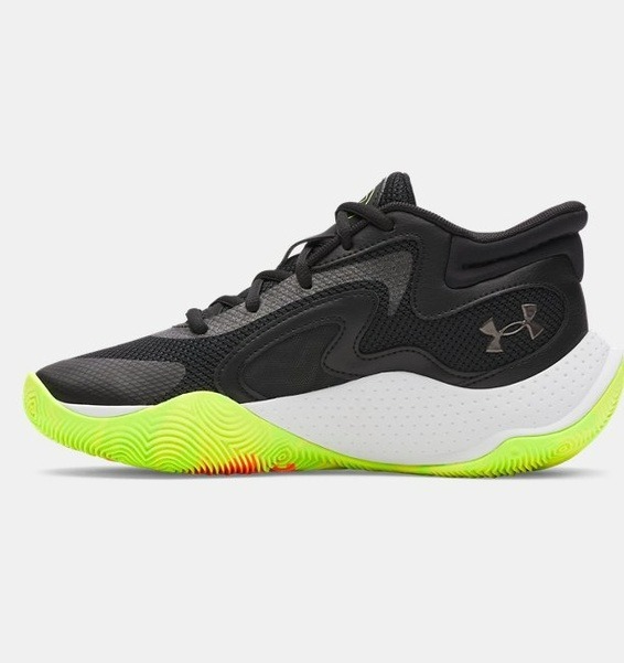 Under Armour GS Jet '25 Siyah Çocuk Basketbol Ayakkabısı - 2