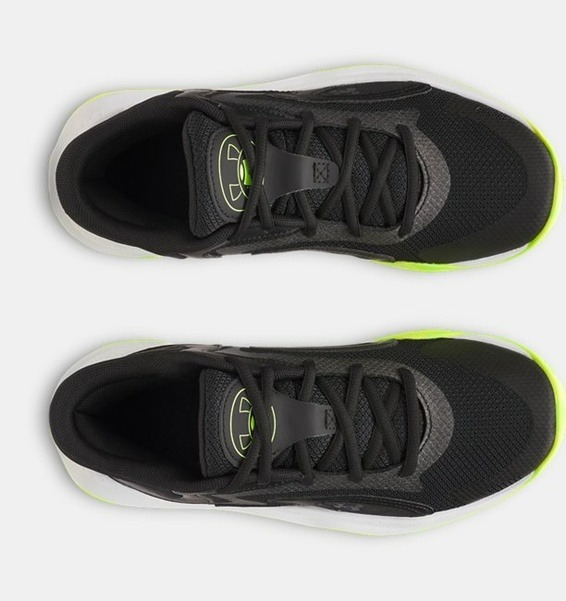 Under Armour GS Jet '25 Siyah Çocuk Basketbol Ayakkabısı - 3