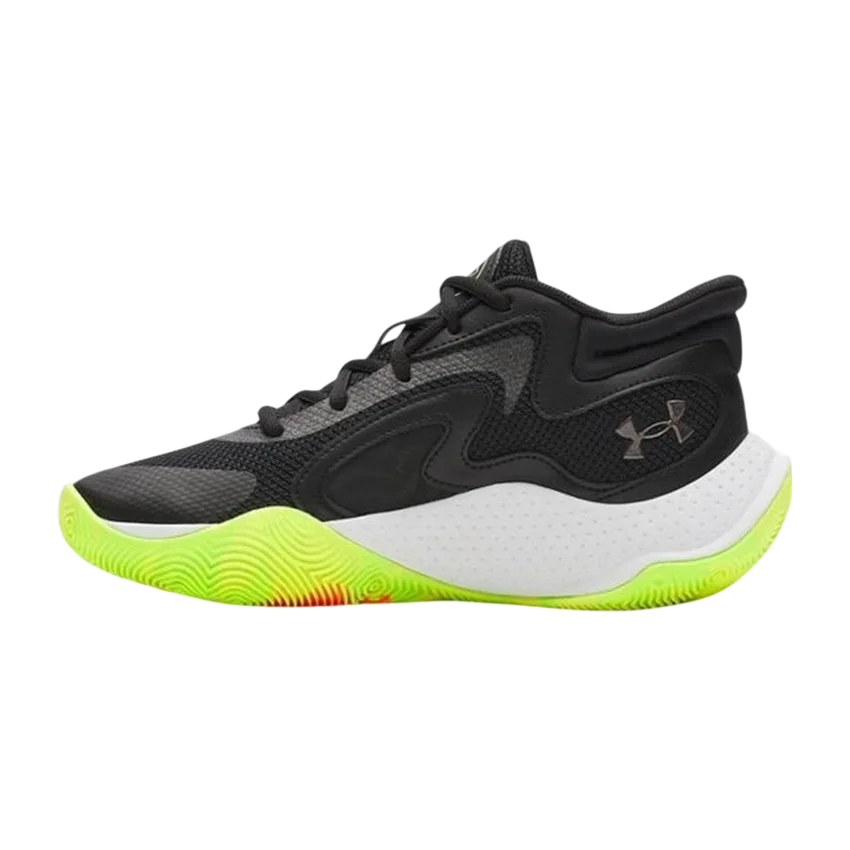 Under Armour GS Jet '25 Siyah Çocuk Basketbol Ayakkabısı - 2