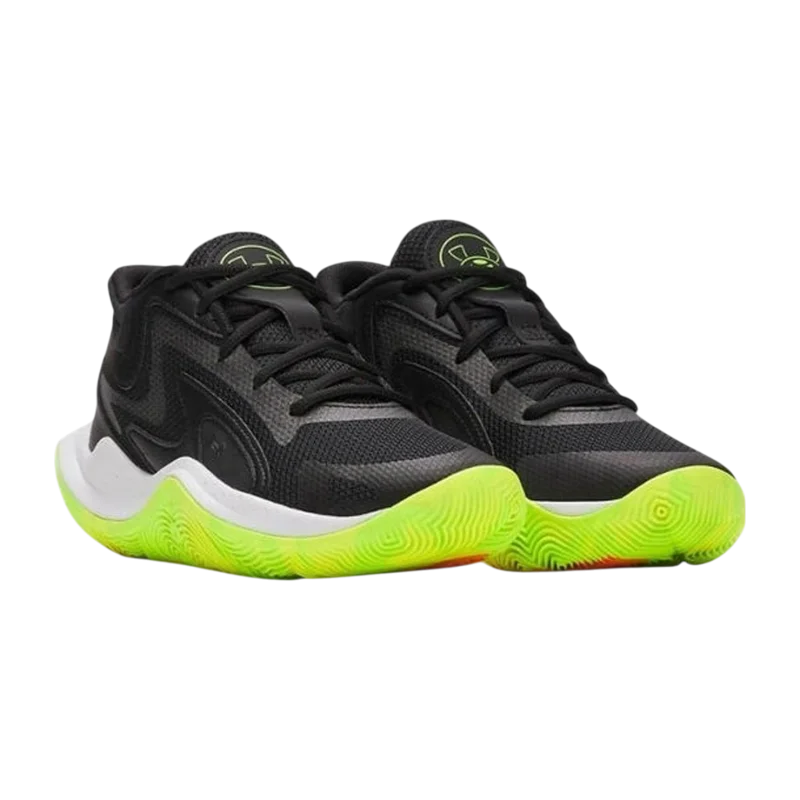 Under Armour GS Jet '25 Siyah Çocuk Basketbol Ayakkabısı - 3