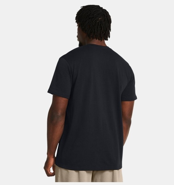 Under Armour Heavyweight LC Patch Siyah Erkek Tshirt - 2