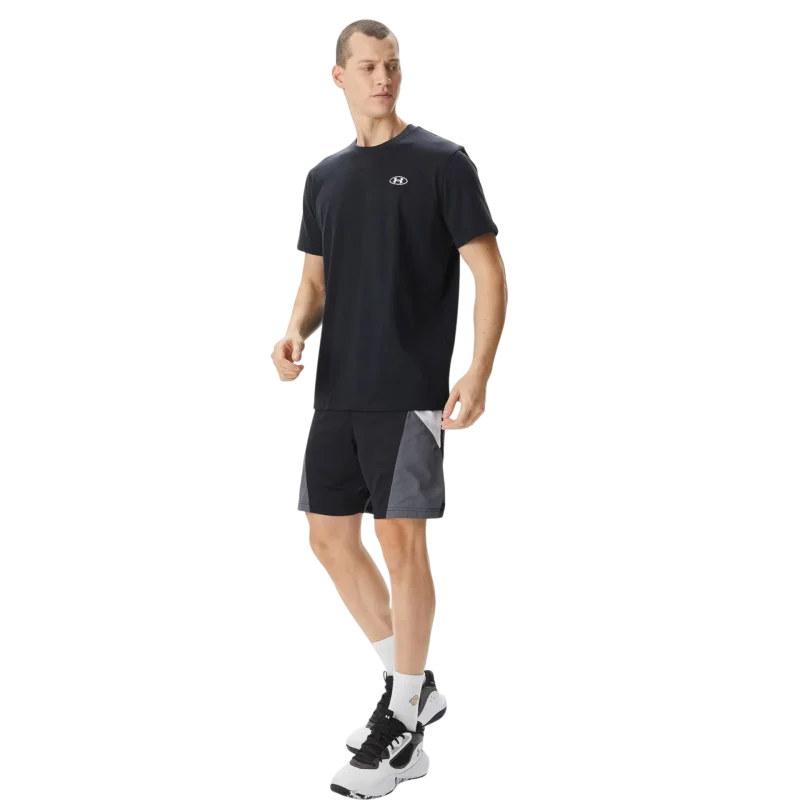 Under Armour Heavyweight LC Patch Siyah Erkek Tshirt - 3