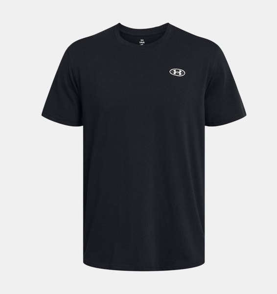 Under Armour Heavyweight LC Patch Siyah Erkek Tshirt - 3