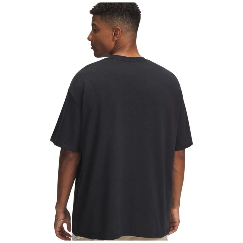 Under Armour Heavyweight U Logo Siyah Erkek Tshirt - 2