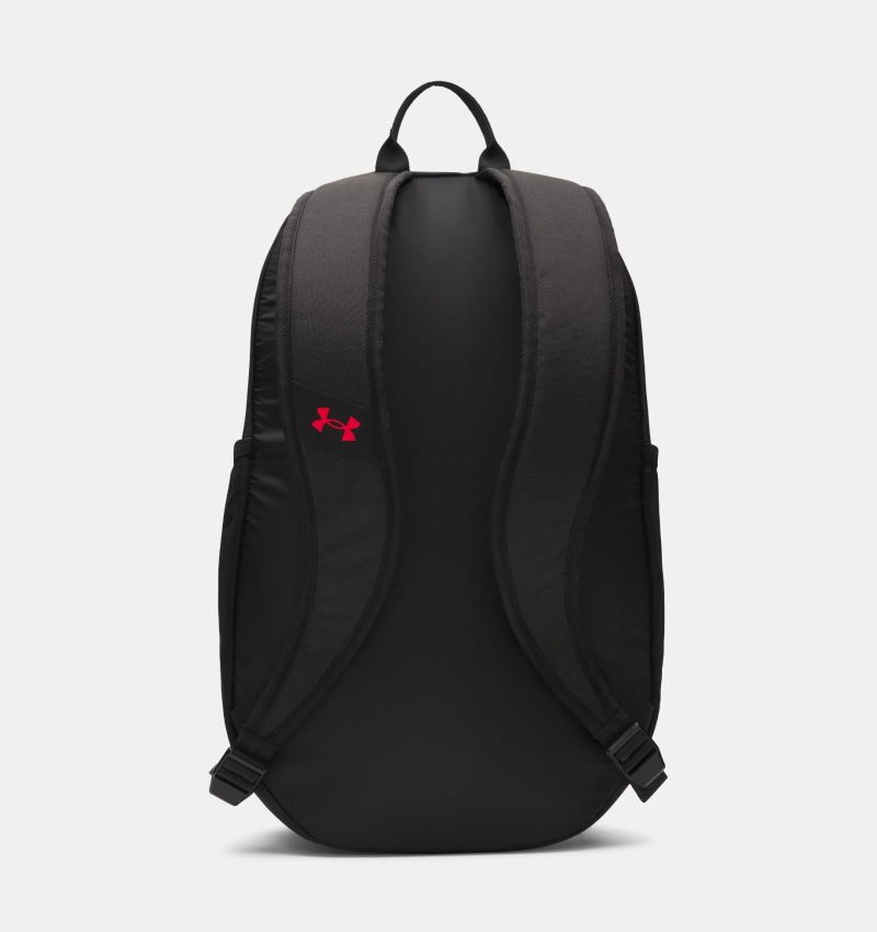 Under Armour Hustle Lite Siyah-Kırmızı Unisex Sırt Çantası - 2