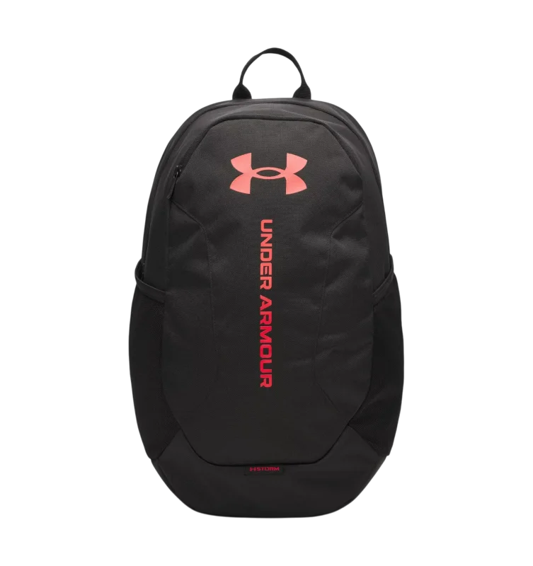 Under Armour Hustle Lite Siyah-Kırmızı Unisex Sırt Çantası - 1