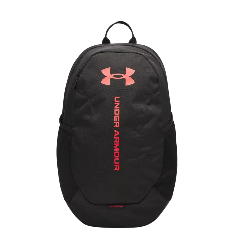Under Armour Hustle Lite Siyah-Kırmızı Unisex Sırt Çantası - 1