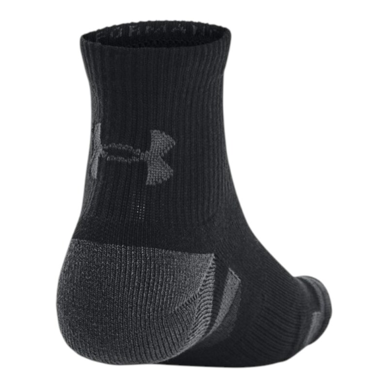Under Armour Performance Tech 3'lü Paket SİYAH Unisex Çorap - 2