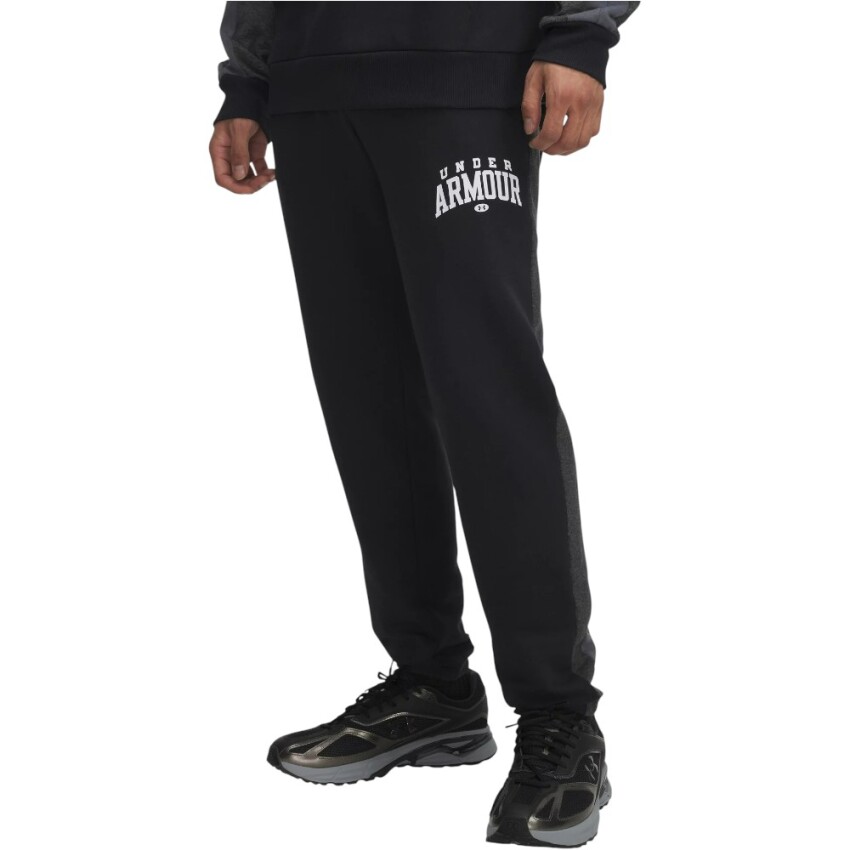 Under Armour Rival Flc CB Siyah Erkek Eşofman Altı - 1