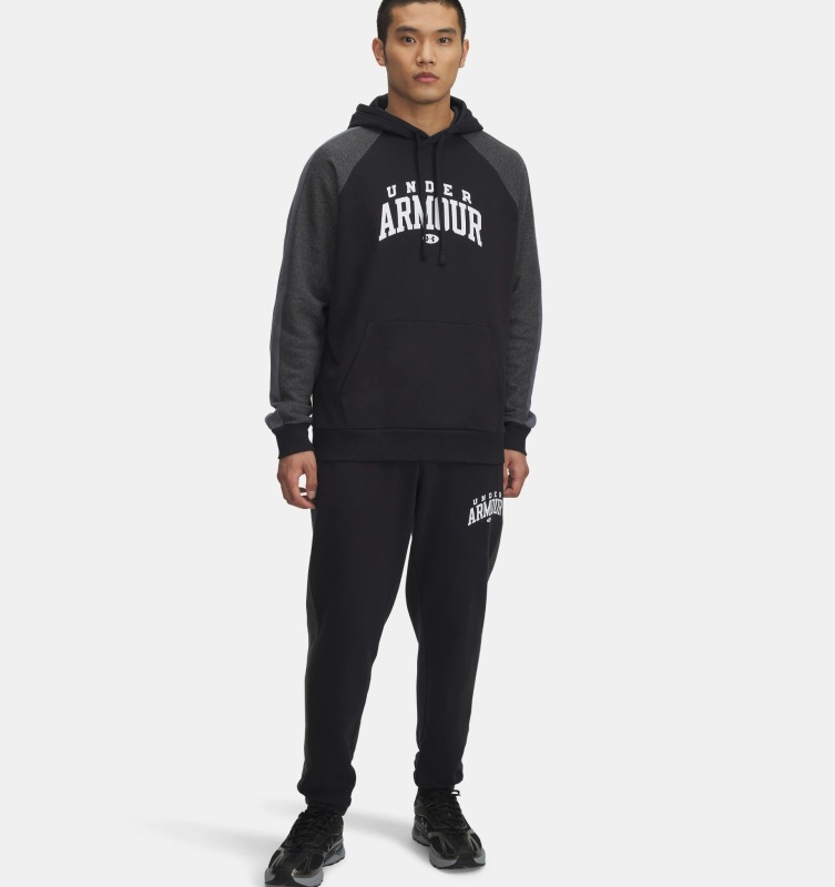 Under Armour Rival Flc CB Siyah Erkek Eşofman Altı - 3