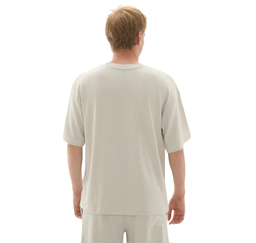 Under Armour Rival Waffle Crew BEYAZ Erkek Tshirt - 5