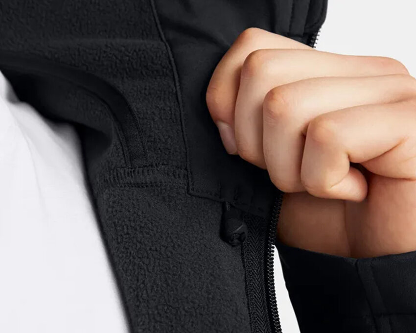 Under Armour Shield Hooded Siyah Erkek Mont - 5