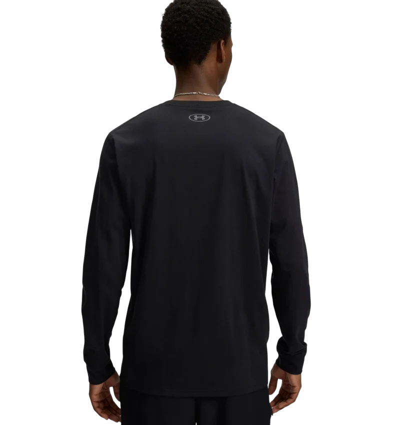 Under Armour Sportstyle Left Chest Siyah Erkek Tshirt - 3