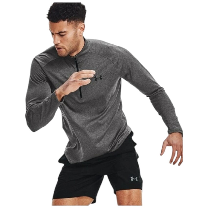 Under Armour Tech 2.0 1/2 Zip Gri Erkek Sweatshirt - 3