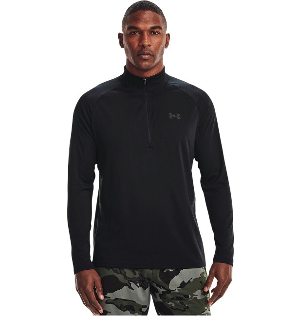 Under Armour Tech 2.0 1/2 Zip Siyah Erkek Sweatshirt - 1