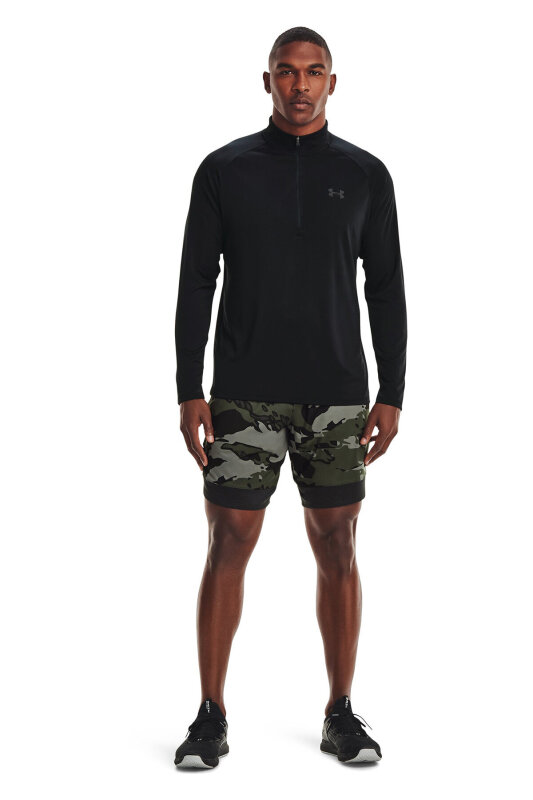 Under Armour Tech 2.0 1/2 Zip Siyah Erkek Sweatshirt - 3