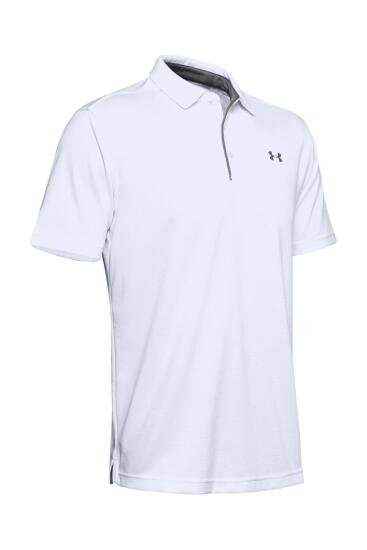 Under Armour Tech Polo BEYAZ Erkek Polo Tshirt 1290140-100 - 4