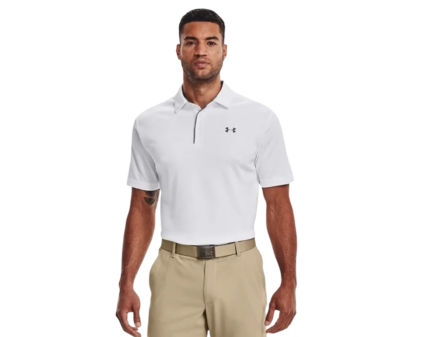 Under Armour Tech Polo Beyaz Erkek Polo Tshirt - 1