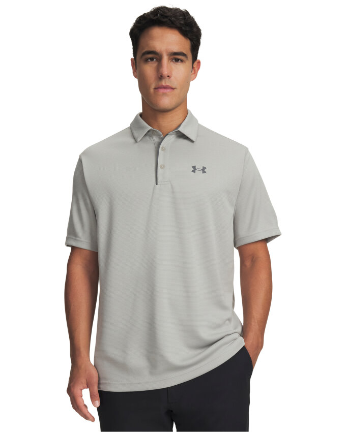 Under Armour Tech Polo Gri Erkek Polo Tshirt - 1